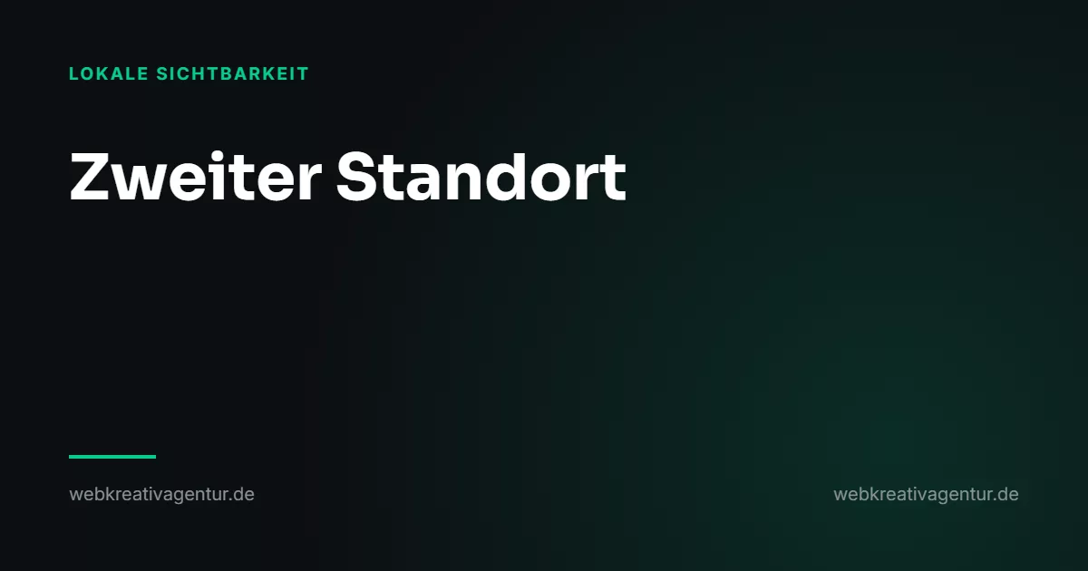 Was ein zweiter Standort für die Sichtbarkeit bedeutet, Beitrag aus der Kategorie Lokale Sichtbarkeit
